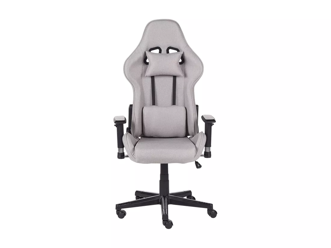 Siège de gaming WARRIOR Gris clair