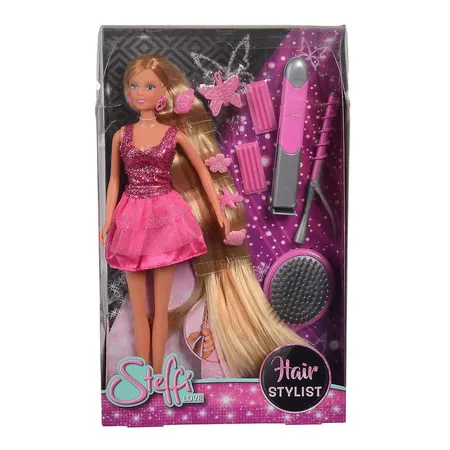 Simba Steffi Love Hair Stylist Puppe, lila