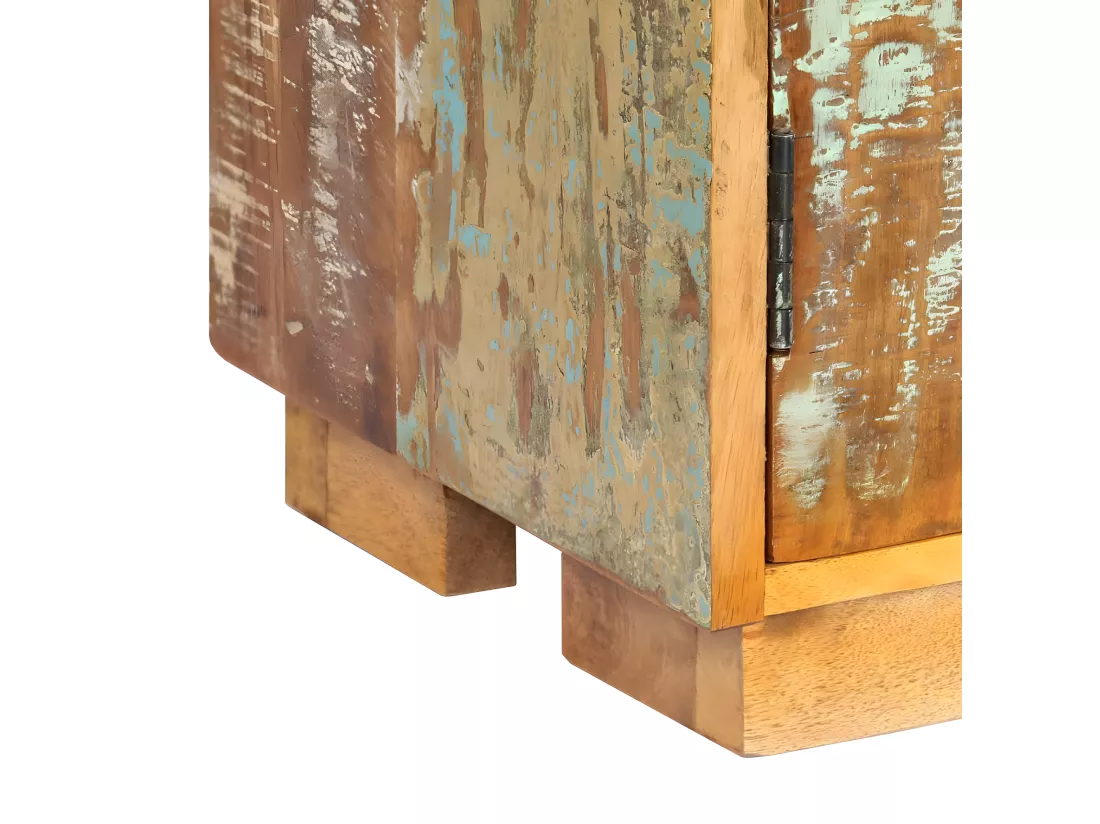 Bibliothèque 60x35x180 cm Bois de récupération solide