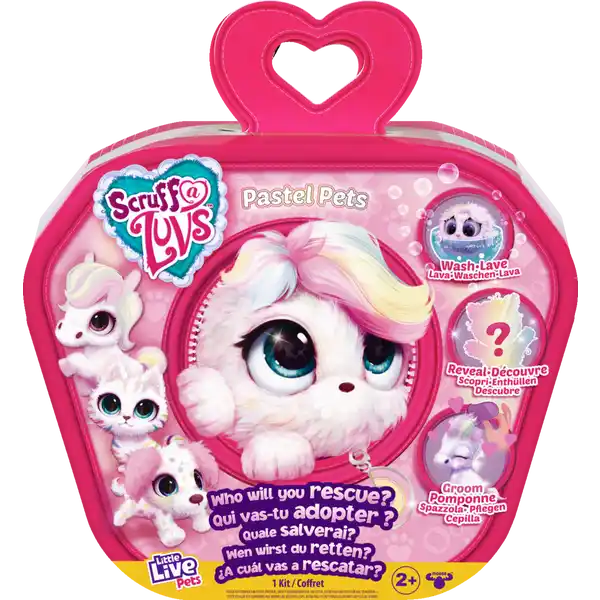 Little Live Pets SCRUFF-A-LUVS - Pastel Pets