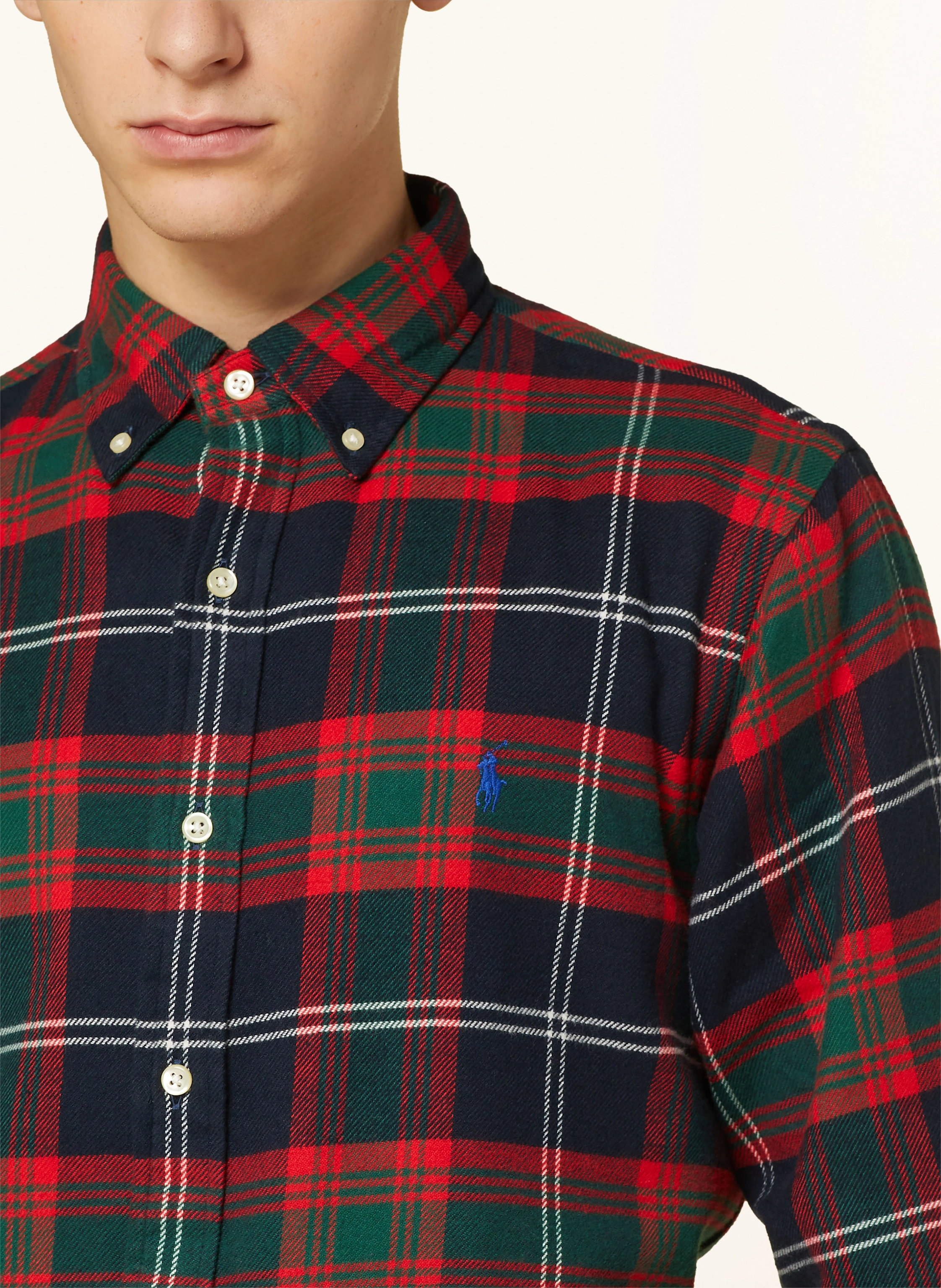 POLO RALPH LAUREN Flanellhemd Comfort Fit