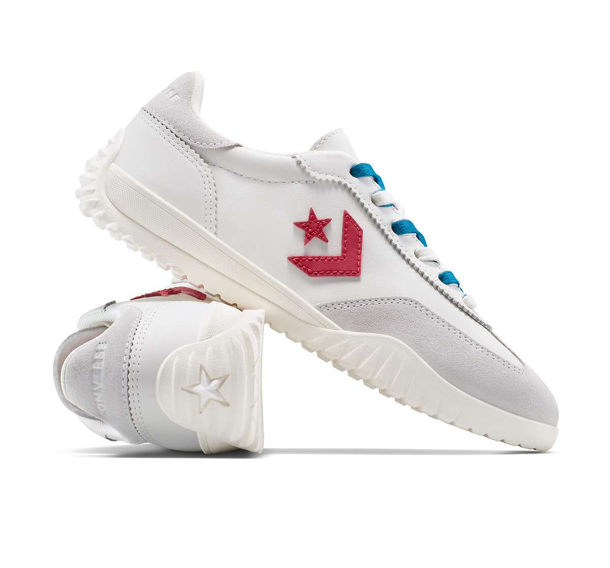 CONVERSE<br>Tênis Run Star Trainer em leer e camurça