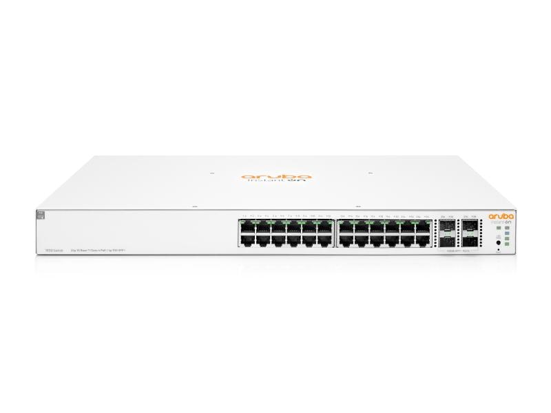 HPE Aruba Networking PoE  Switch Aruba Instant On 1930-24G Aruba Instant On 193024G Class4 PoE 4SFP/SFP 195W Switch
