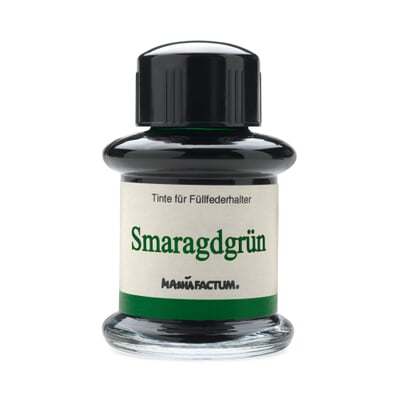 Manufactum Schreibtinte, Smaragdgrün