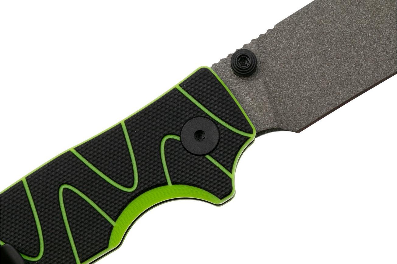 QSP Knife Kali QS159-C2 Ceramic Coated 14C28N Black Neon G10, zakmes, Keanu Alfaro design