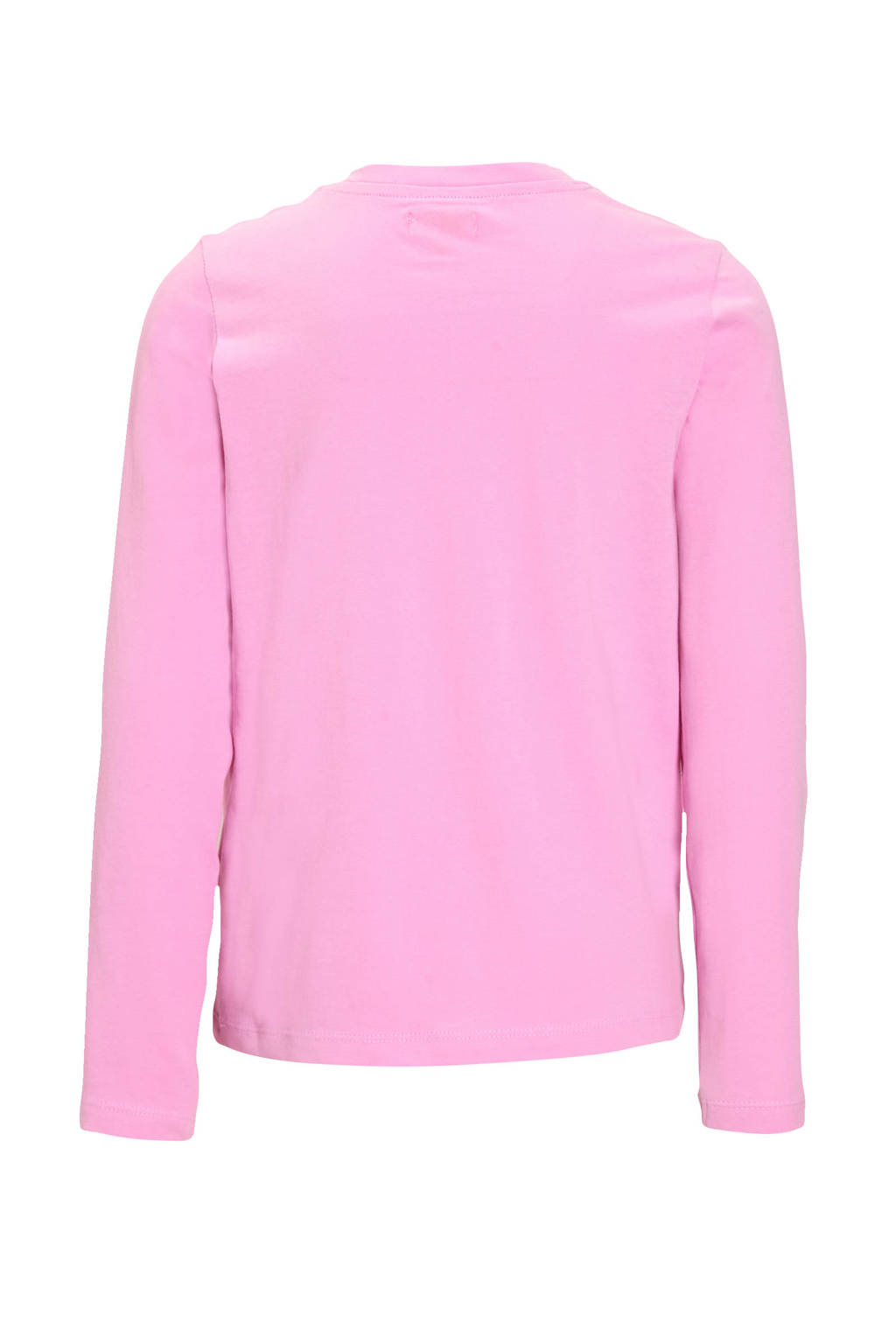 Orange Stars longsleeve Riana roze met print