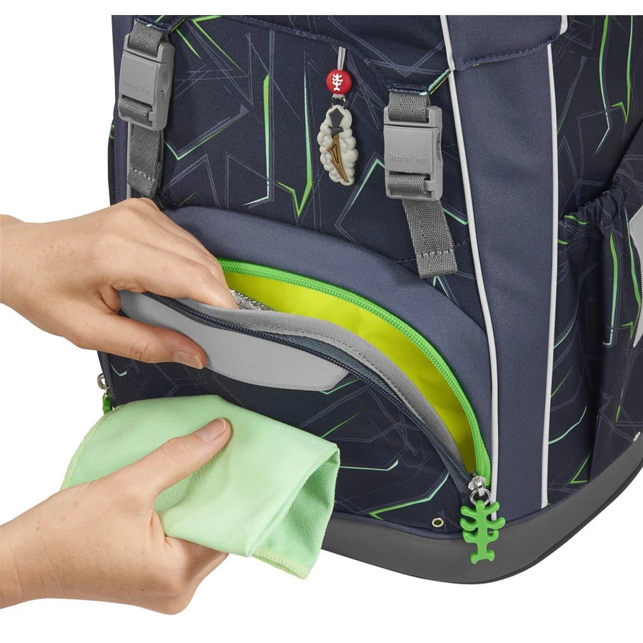 Step by Giant - Schulrucksack Set 5tlg. Ninja Kimo
