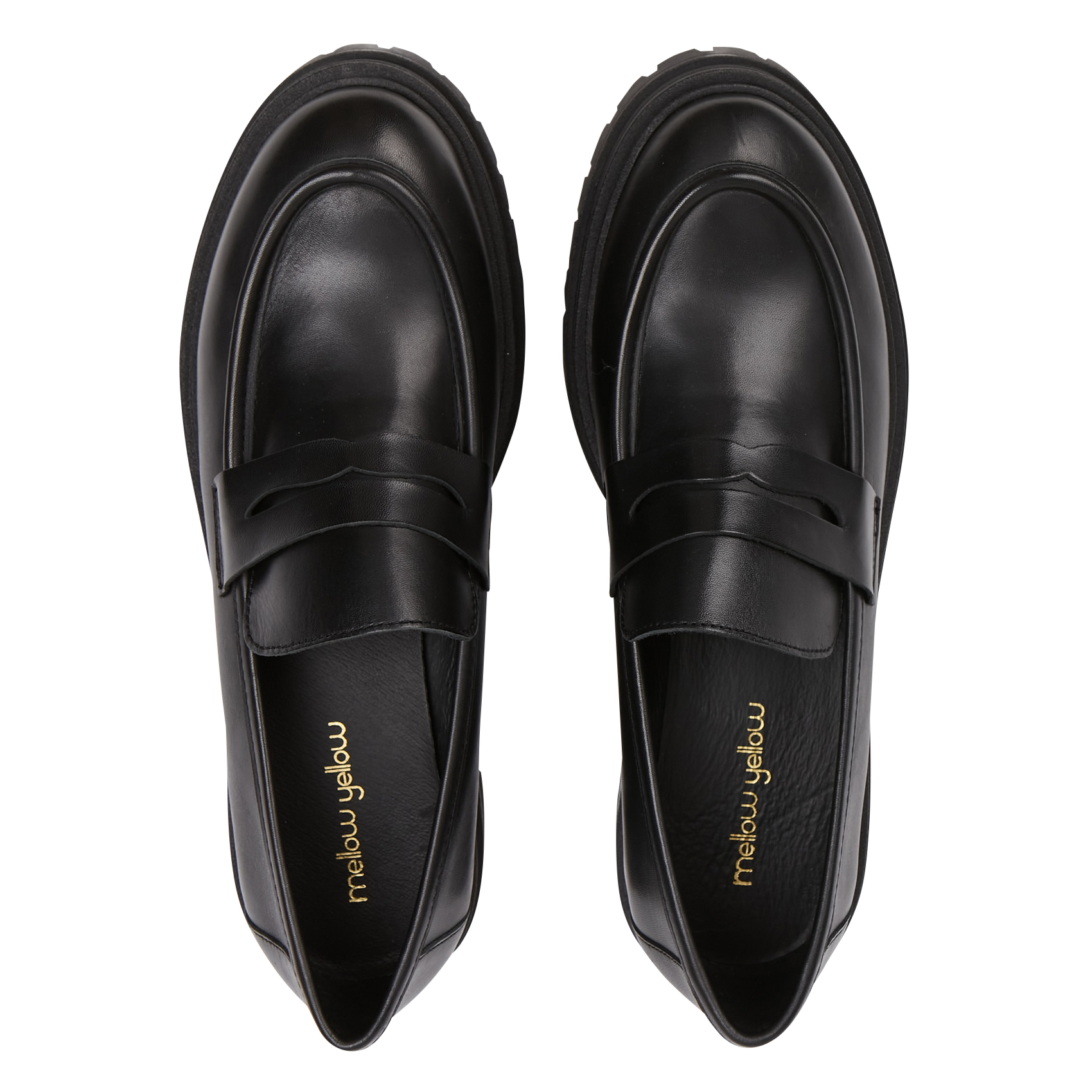 ANGELIKA - Mocassins en cuir| Noir