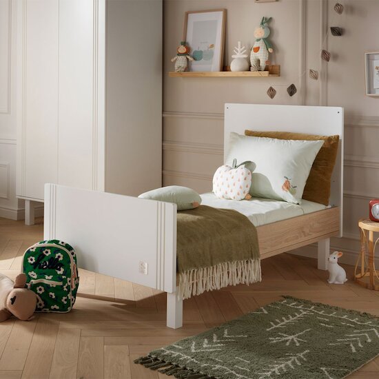 Eléonore Lit évolutif   Blanc        70 x 140 cm   de               Sauthon Baby's Sweet Home