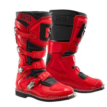 Bottes cross Gaerne GX-1 RED/BLACK 2023 - Rouge / Noir