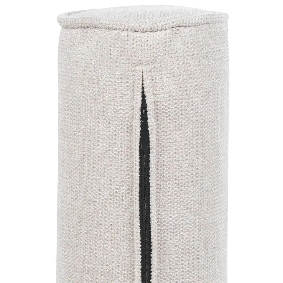 NURMO - Fauteuil - Beige - Polyester