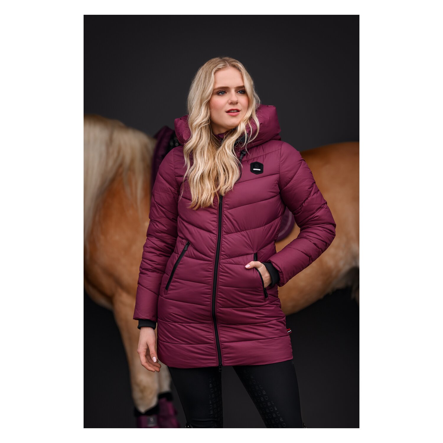 Cavallo Stepp-Parka CAVALMAYA - dusty violet