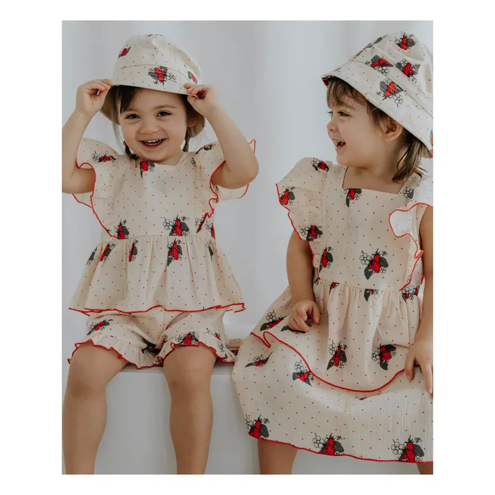 Fliink Top Summerbuzz Fraise | Crème