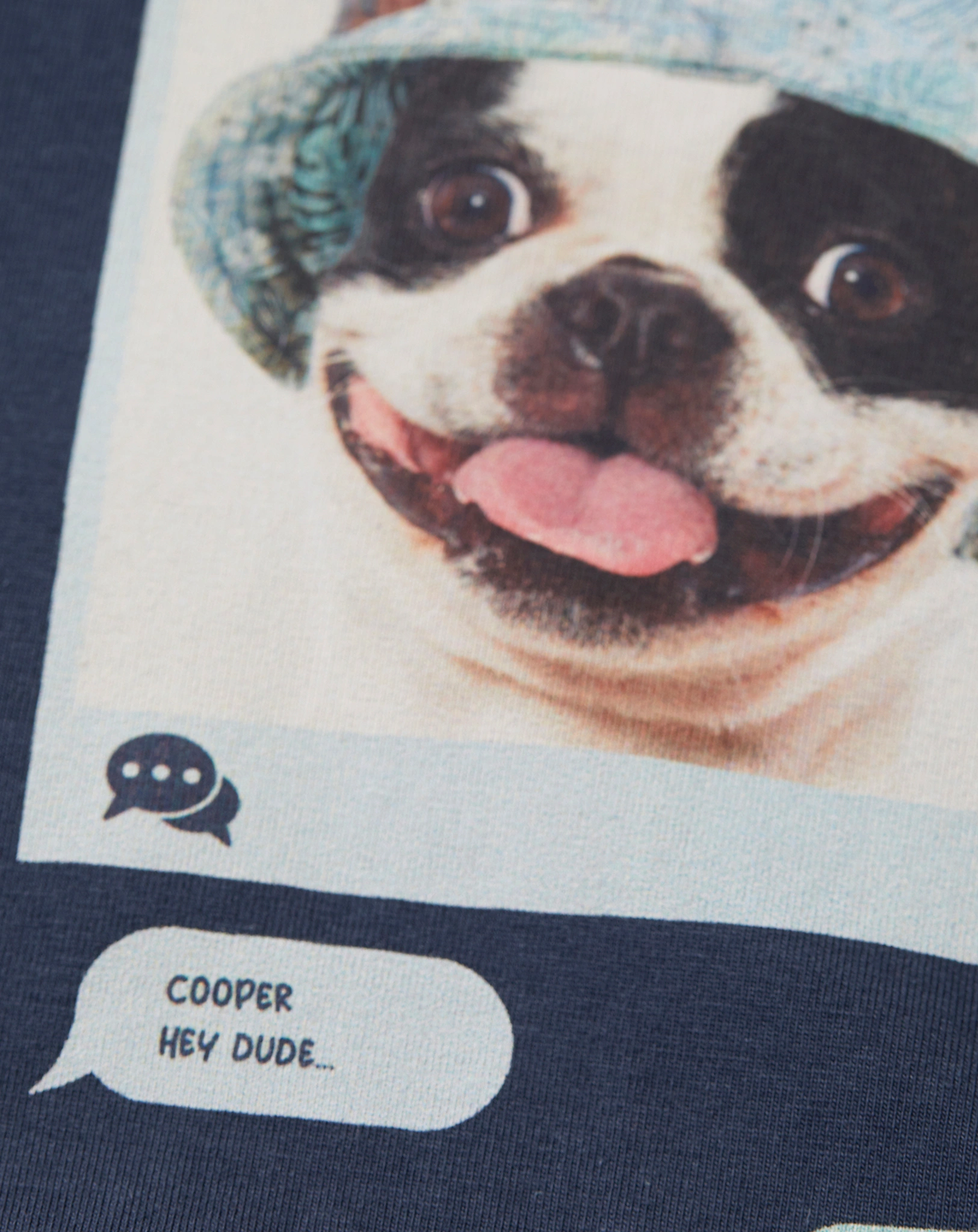 T-Shirt HEY DUDE in blue nights
