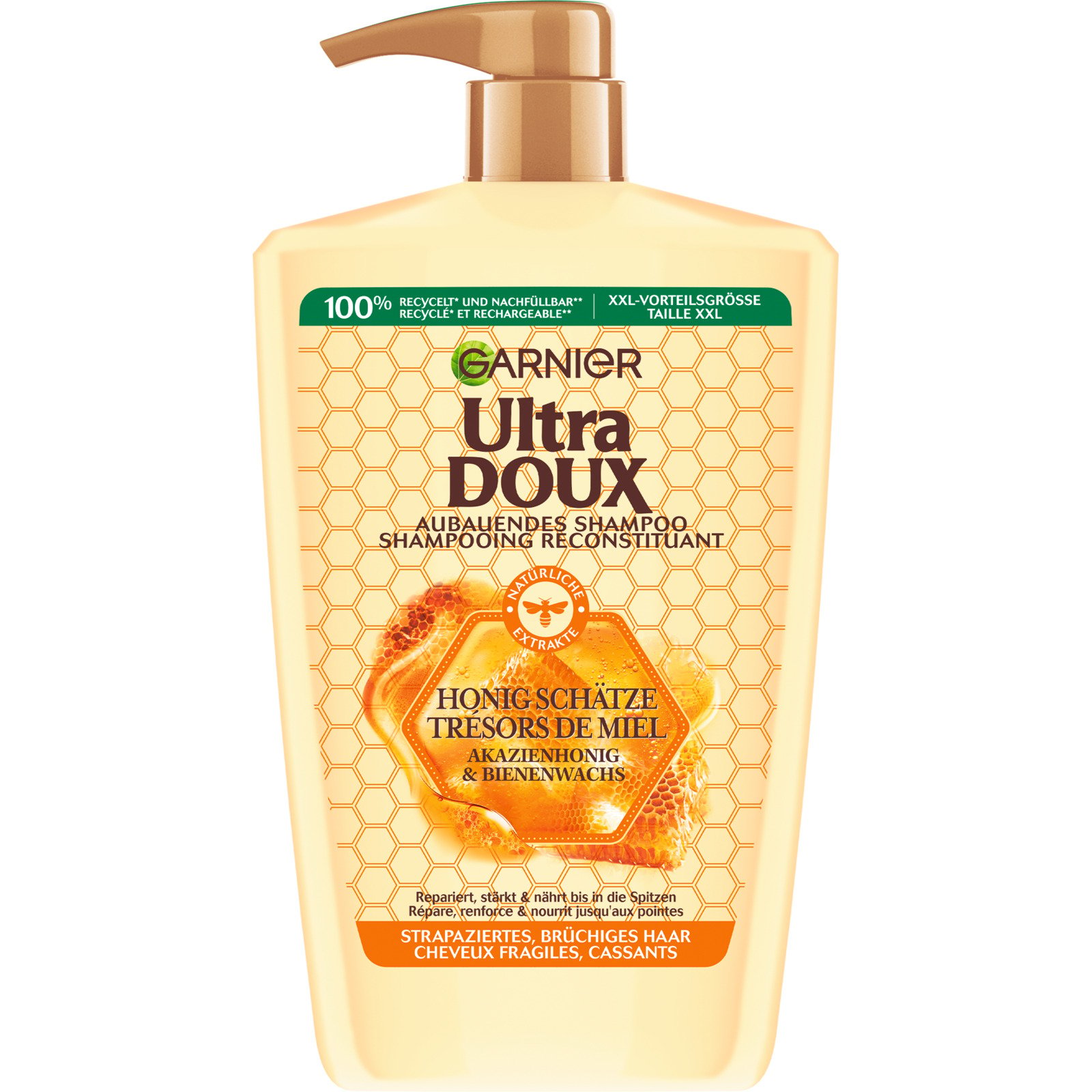 Ultra Doux Shampoo Honig 1000 ml