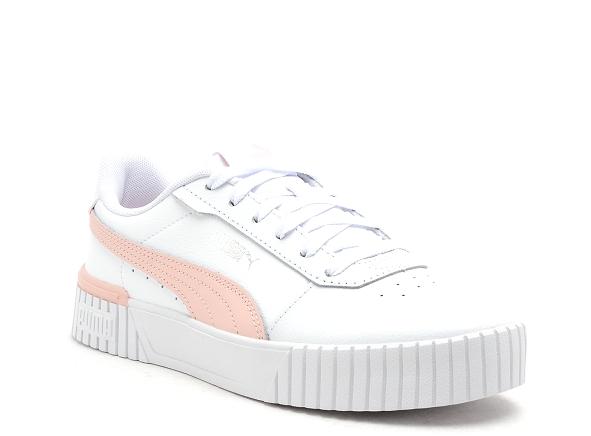 Puma basses enfant carina 20 jr ps blanc