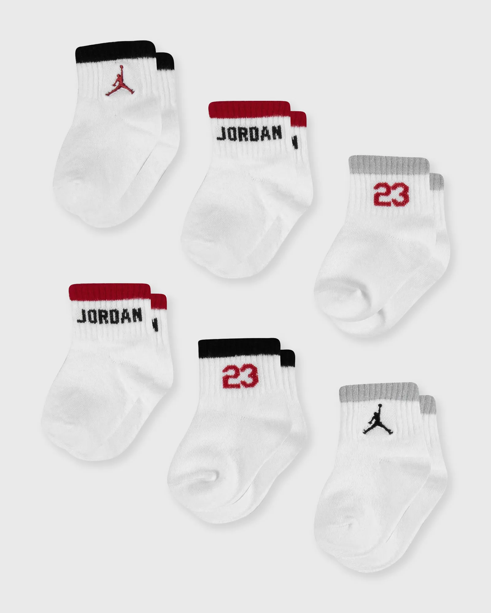Jordan JORDAN LEGACY INFANT/TODDLER ANKLE 6-PACK