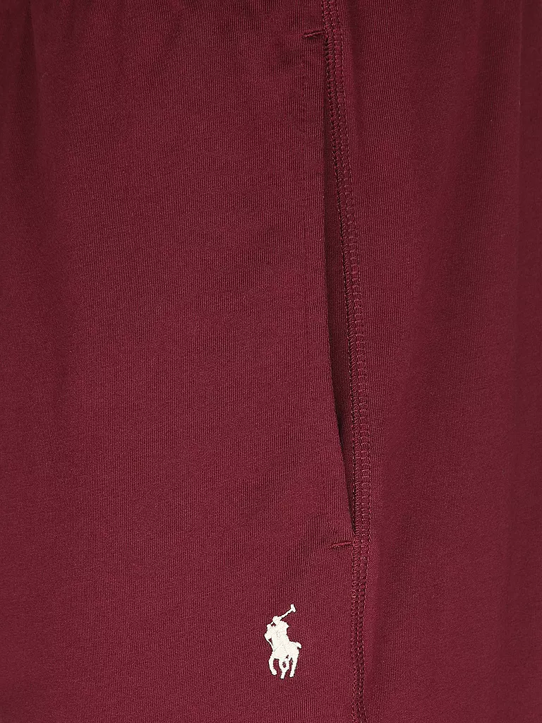 POLO RALPH LAUREN Pyjama Shorts dunkelrot