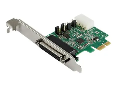 StarTech.com 4-port PCI Express RS232 Serial Adapter Card, PCIe RS232 Serial Host Controller Card, PCIe to Serial DB9 Card, 16950 UART, Desktop Expansion Card, Windows, macOS, Linux - Full/Low-Profile Brackets (PEX4S953) - Seriel adapter - PCIe - RS-