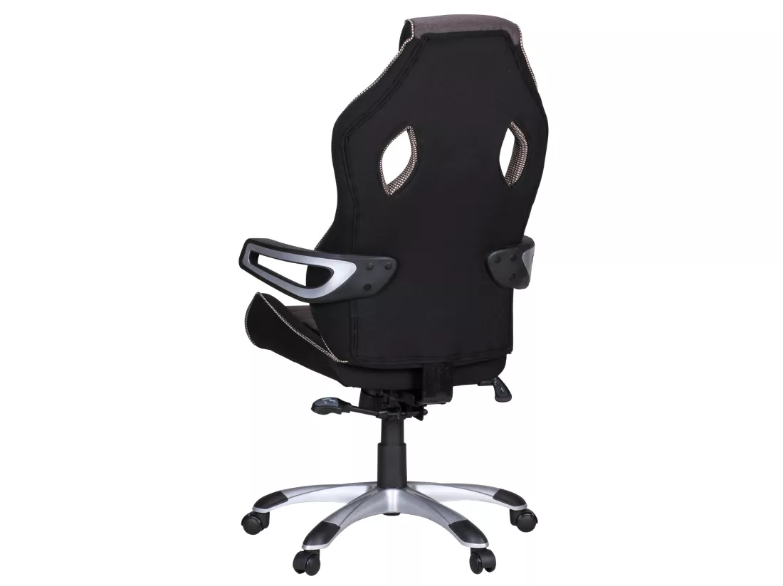 Chaise de Bureau Tissu Fauteuil Ergonomique Siège Pivotante Gaming 120kg