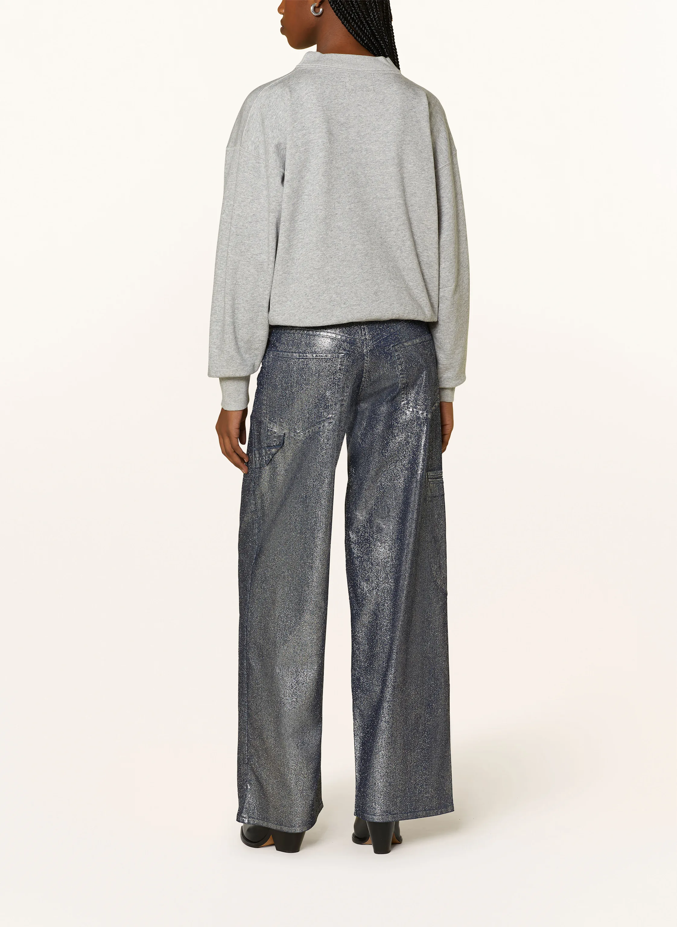 MARANT ÉTOILE Coated-Jeans