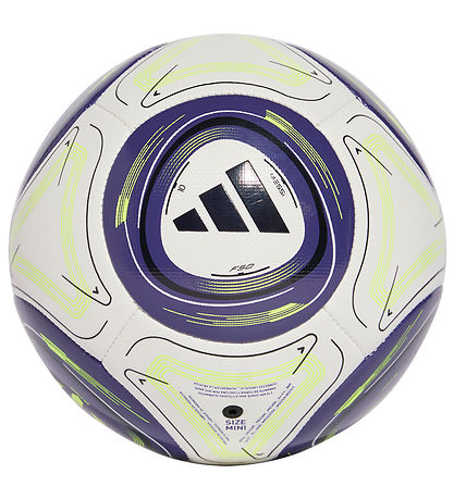 adidas Performance Minifodbold - Messi Mini - Hvid/Bl?/Neongul