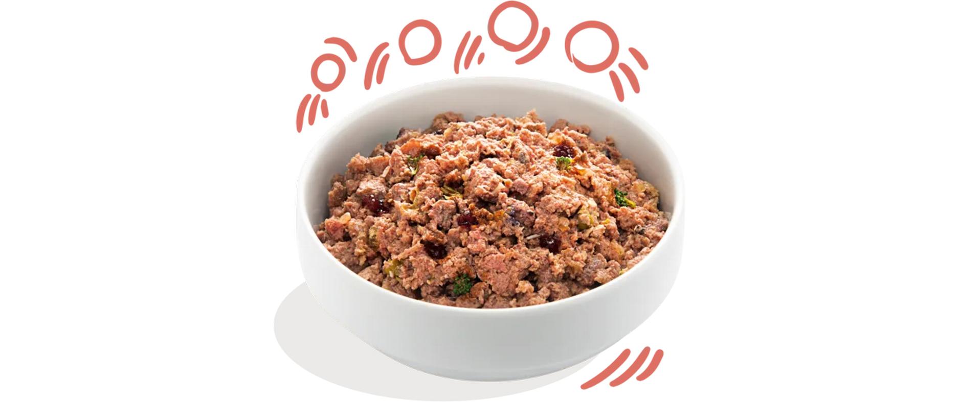 Nassfutter Senior Huhn + Lachs, 6 x 400 gAlleinfuttermittel für ältere Hunde