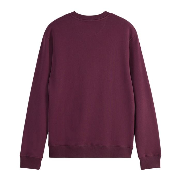 Scotch & Soda Essential Logo Badge Sweater Heren