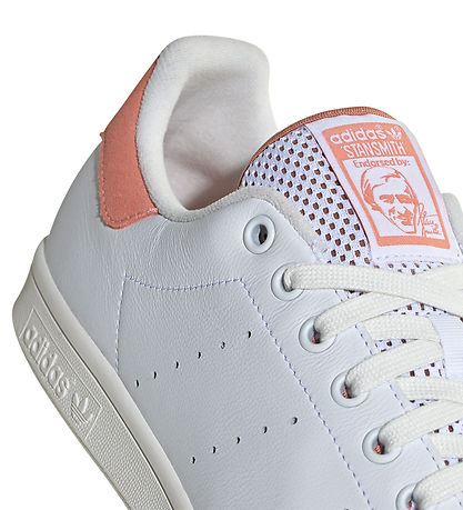 adidas Originals Schuhe - Stan Smith - Weiß/Hellorange