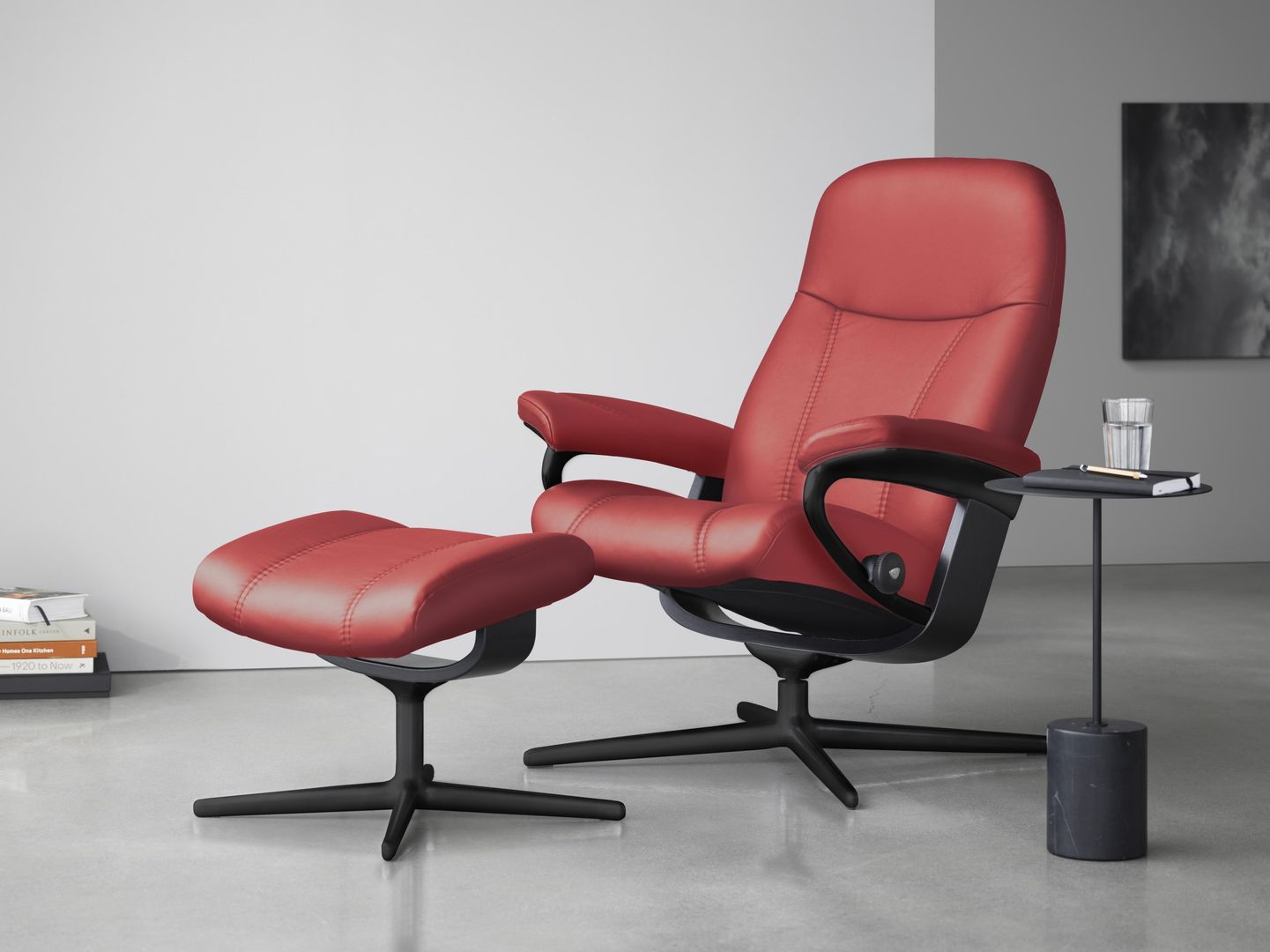 Stressless Consul Relaxfauteuil + Hocker