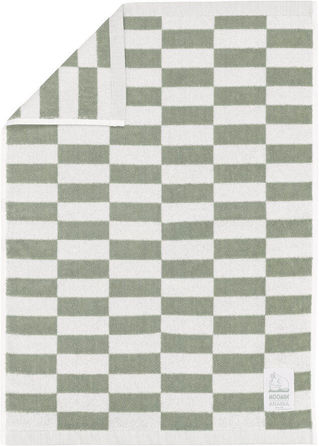 Iittala Moomin Arabia badehåndklæde, Tern grøn Multifarvet