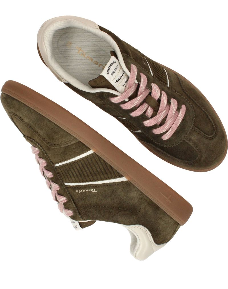 Tamaris Veterschoenen Groen Dames