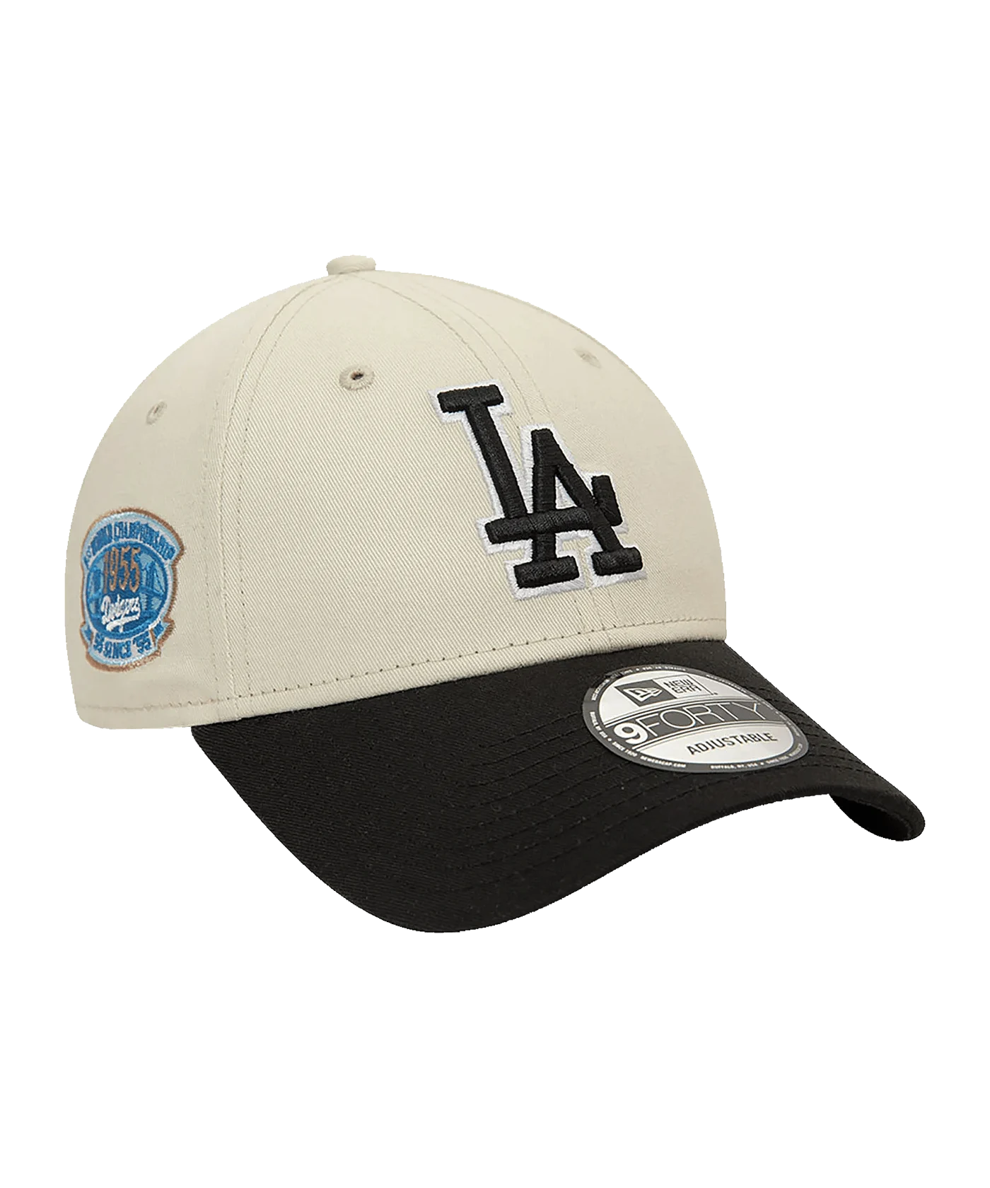 New Era MLB Los Angeles Dodgers World Series 9Forty Cap Schwarz