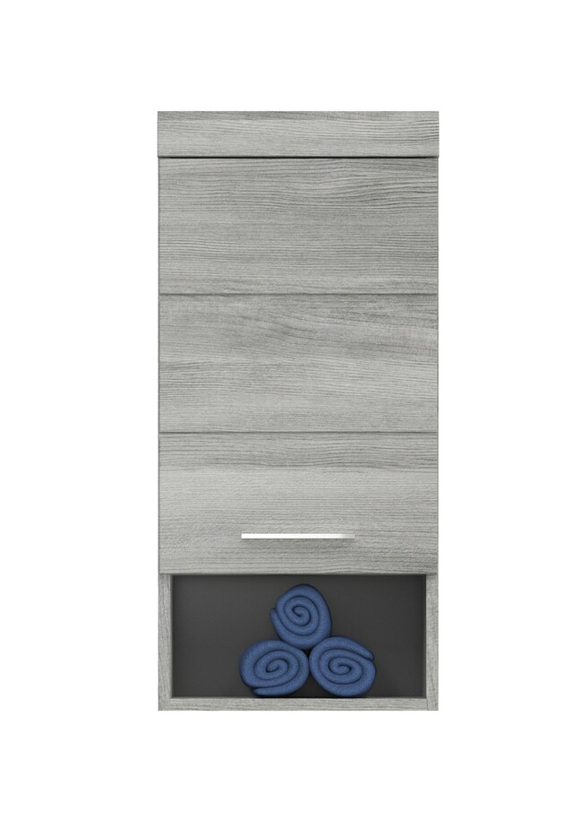 Bad-Hängeschrank Soul grau B/H/T 37x79x24