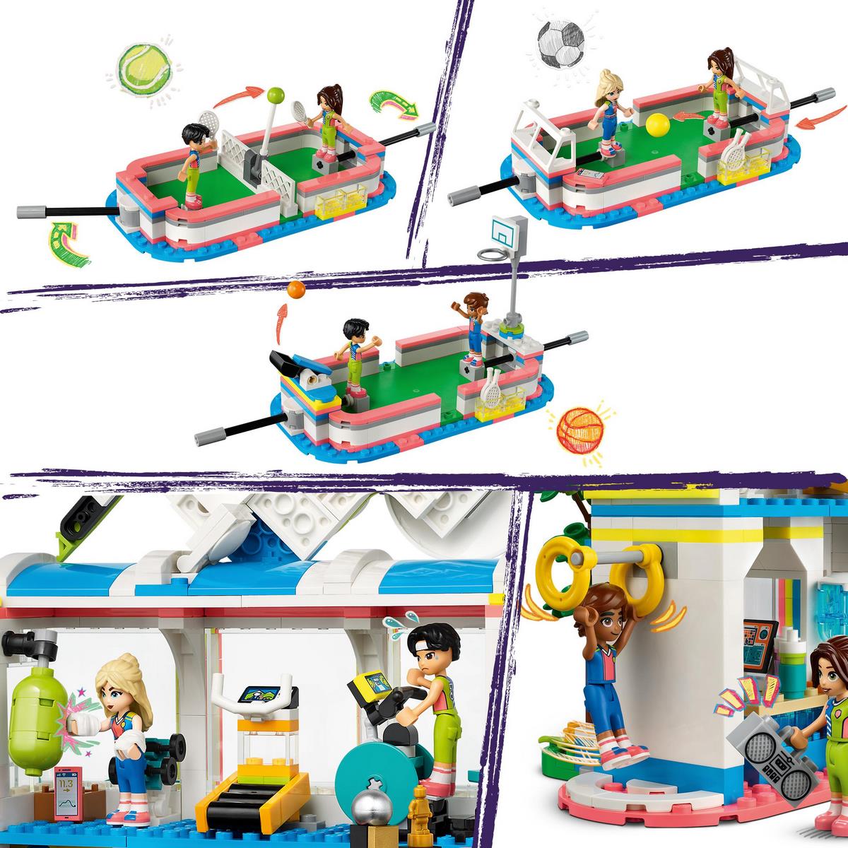 Centre sportif Lego Friends 41744