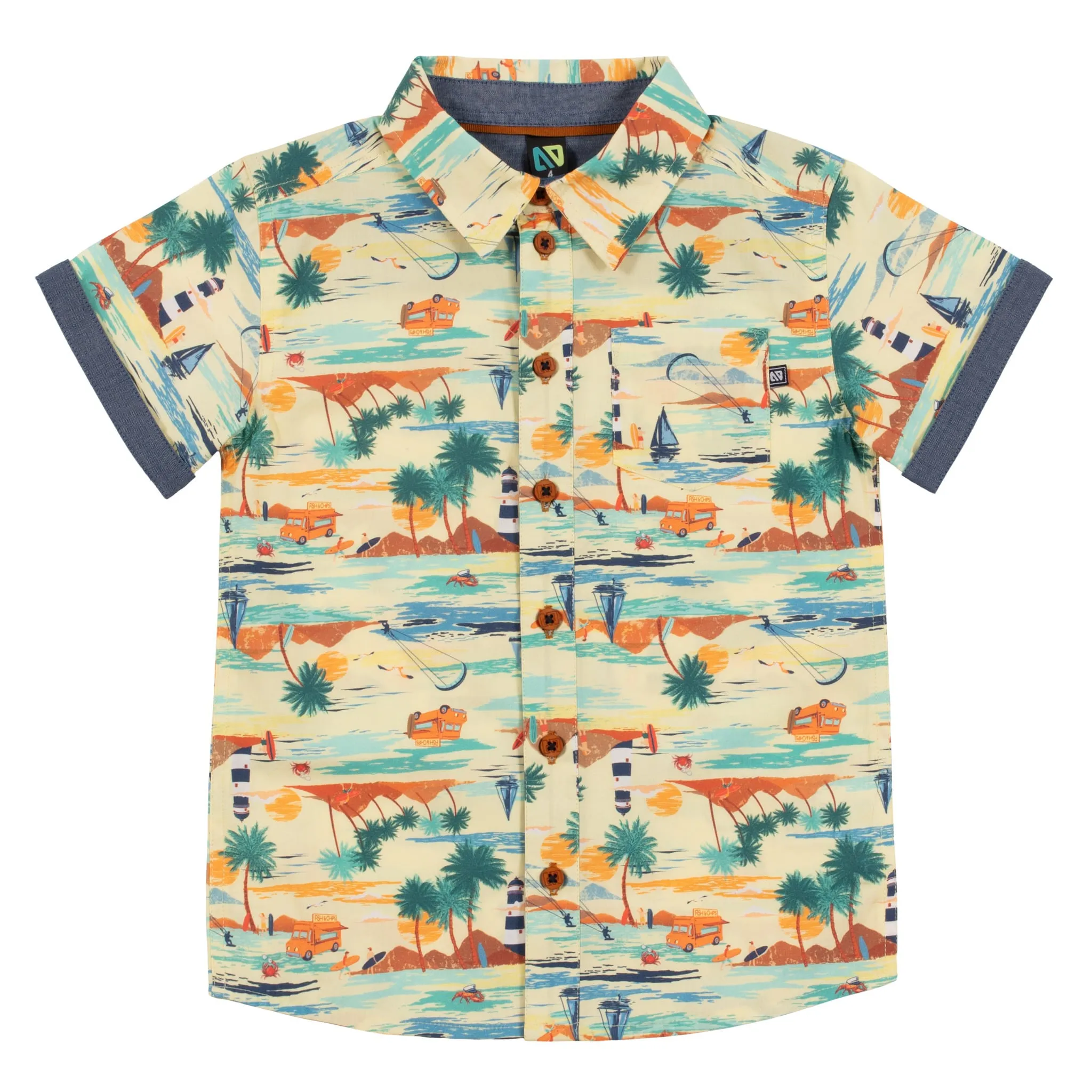 Nanö Chemise Méditerranée 2-6ans