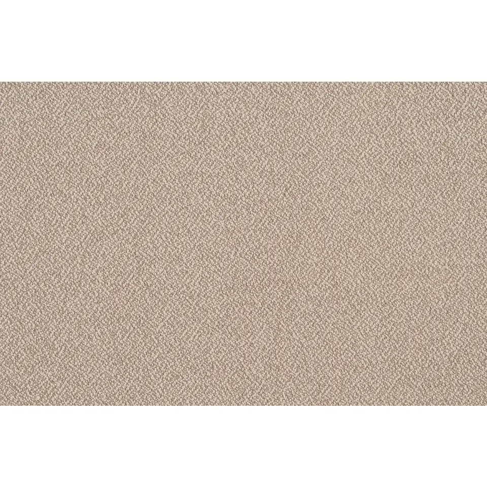 Boxspring met voetbord Liv egaal - beige - 120x200 cm - vierkante poot