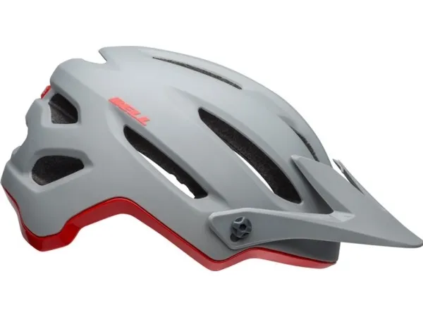 Bell mtb-hjelm 4Forty Integrated Mips grå-rød r. L