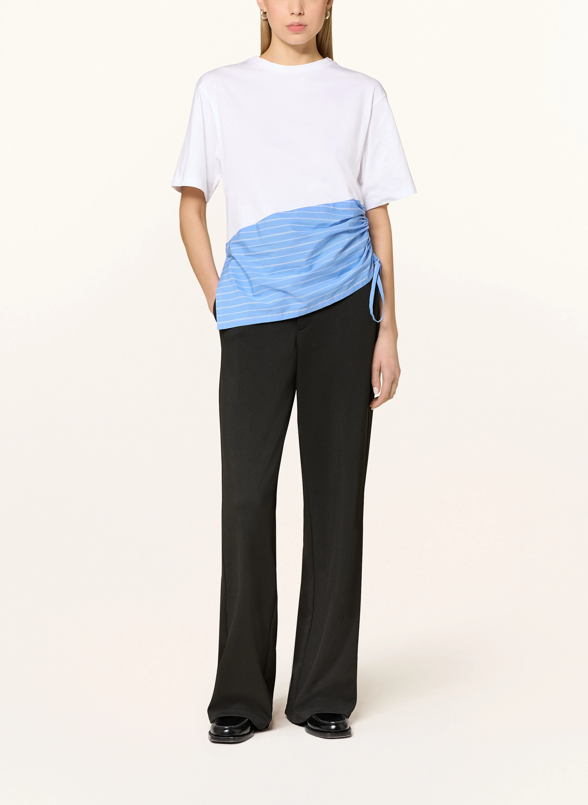 MAX & Co. T-Shirt BREST im Materialmix