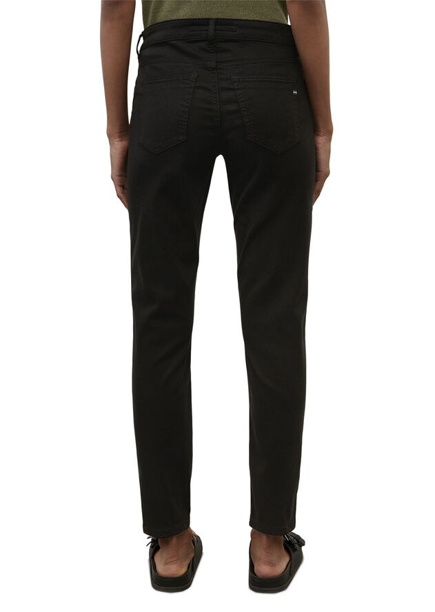 Marc O’Polo 5 Pocket, mid waist, slim fit, regu Black