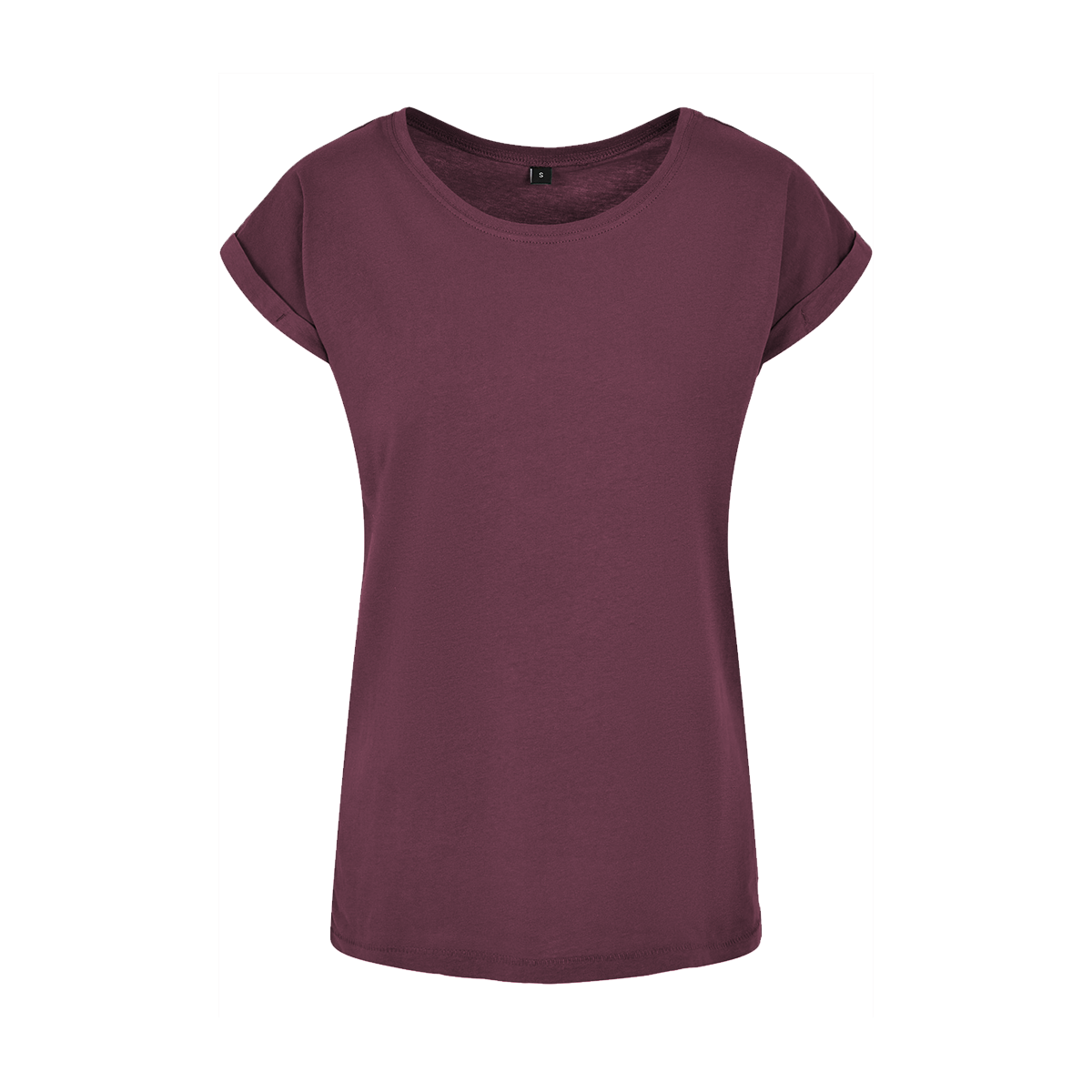 BUILD YOUR BRAND BY021 - T-shirt Femme Élégance Coton Léger