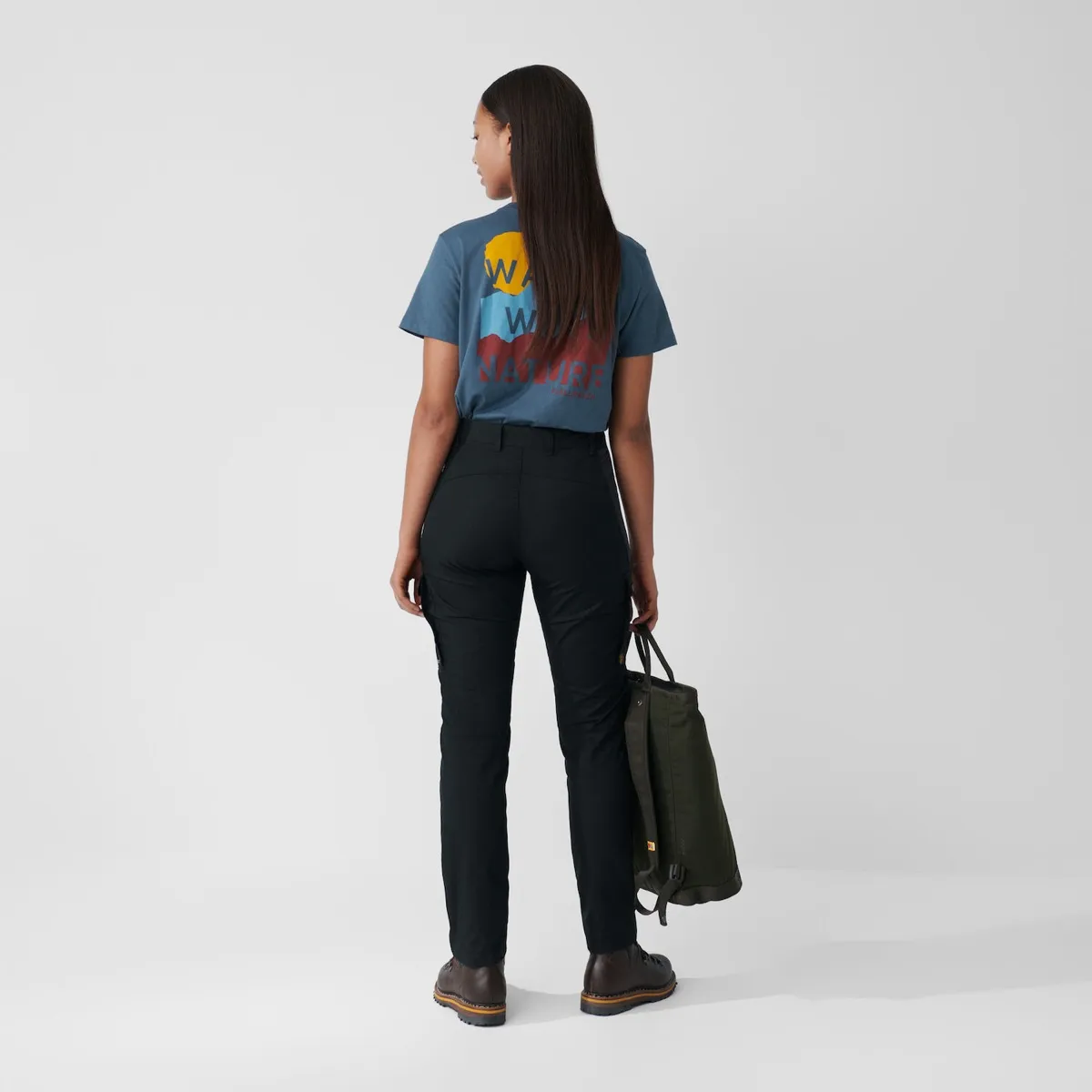 Fjällräven Women's Stina Trousers Indigo Blue