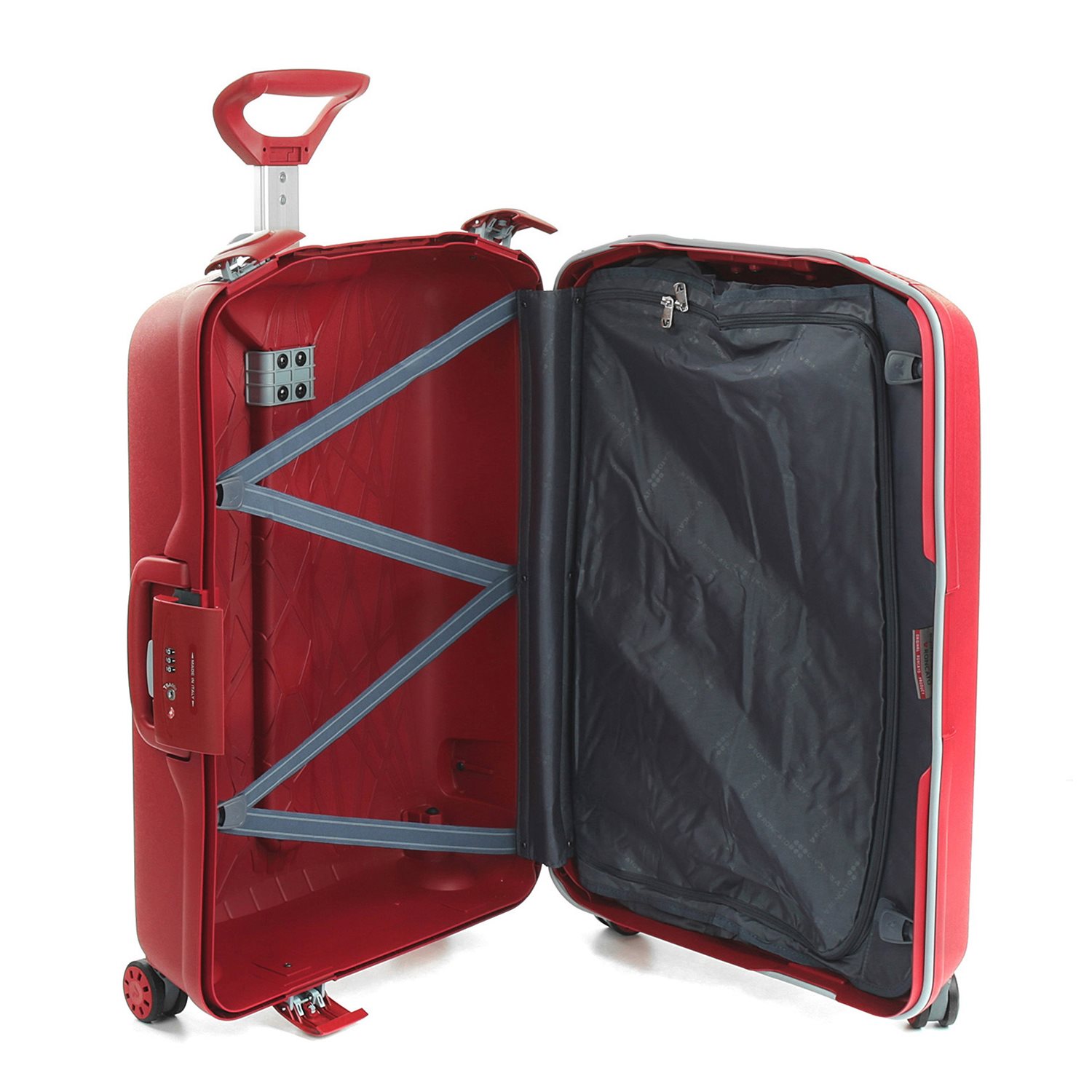 Roncato Light 4 Wiel Trolley 75 rosso