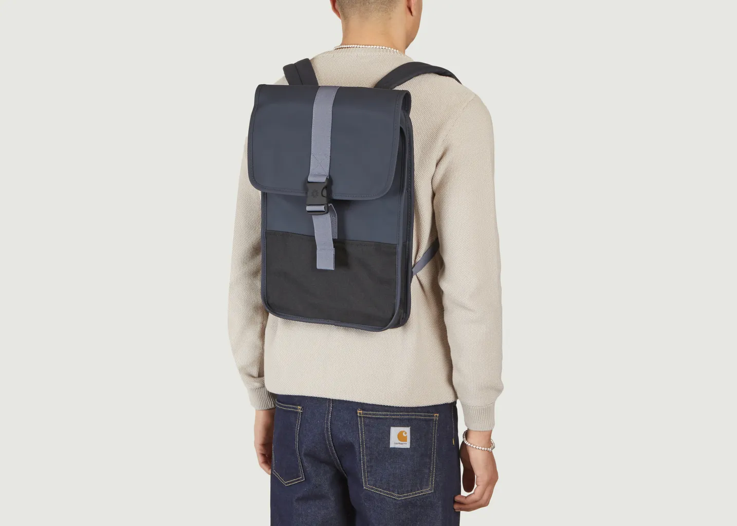 Sac à dos en toile enduite Buckle Mini Rains