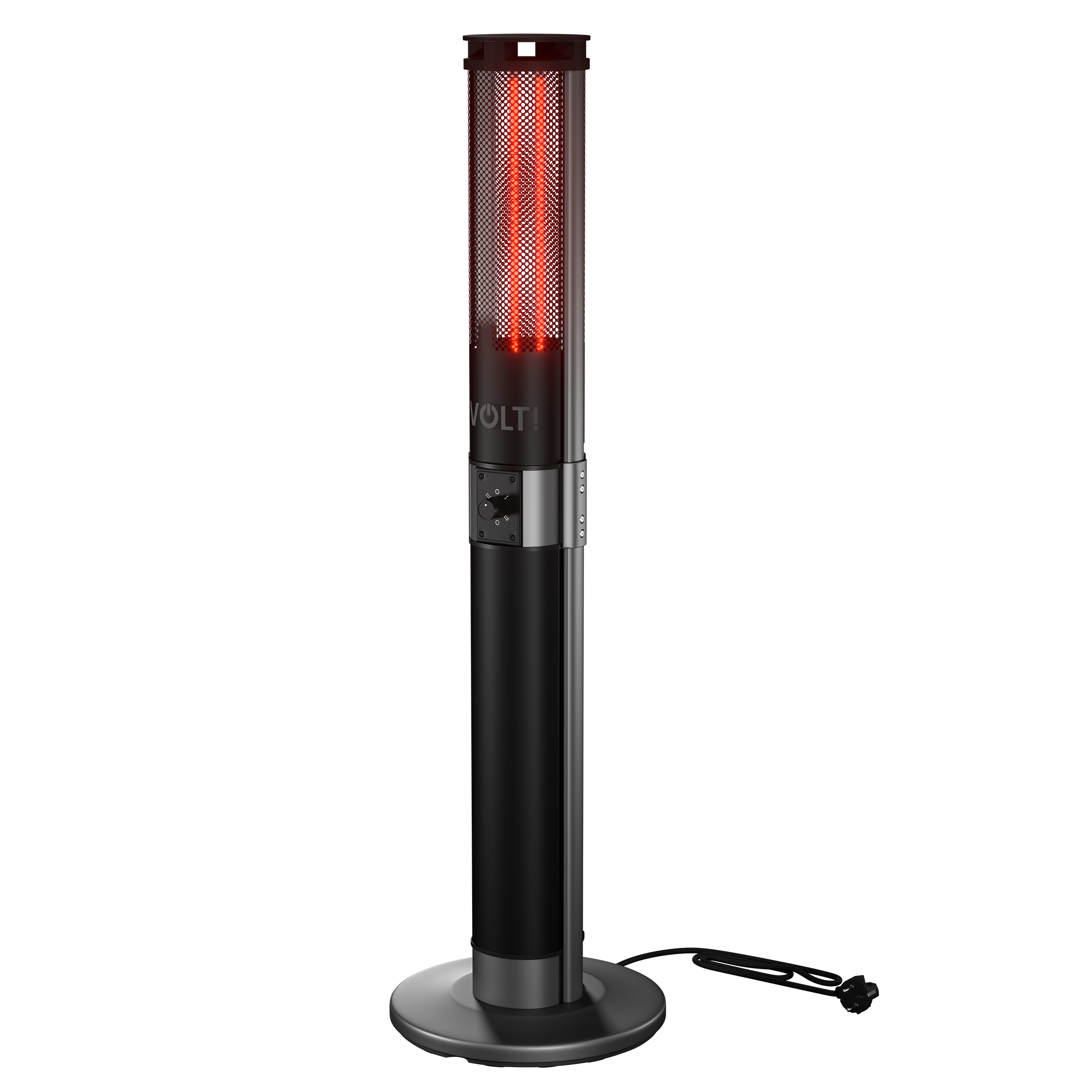 Fullcomfort I-Red Standing Infraroodheater - 2000 watt