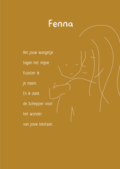 Dagelijkse Broodkruimels | Geboortekaart | Adoptie