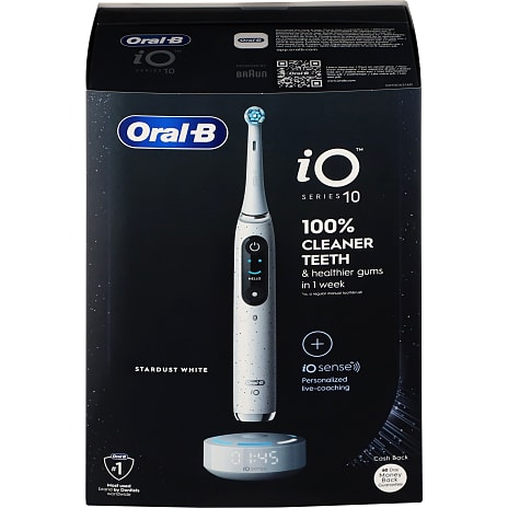 Oral-B iO10 elektrisk tandbørste - hvid