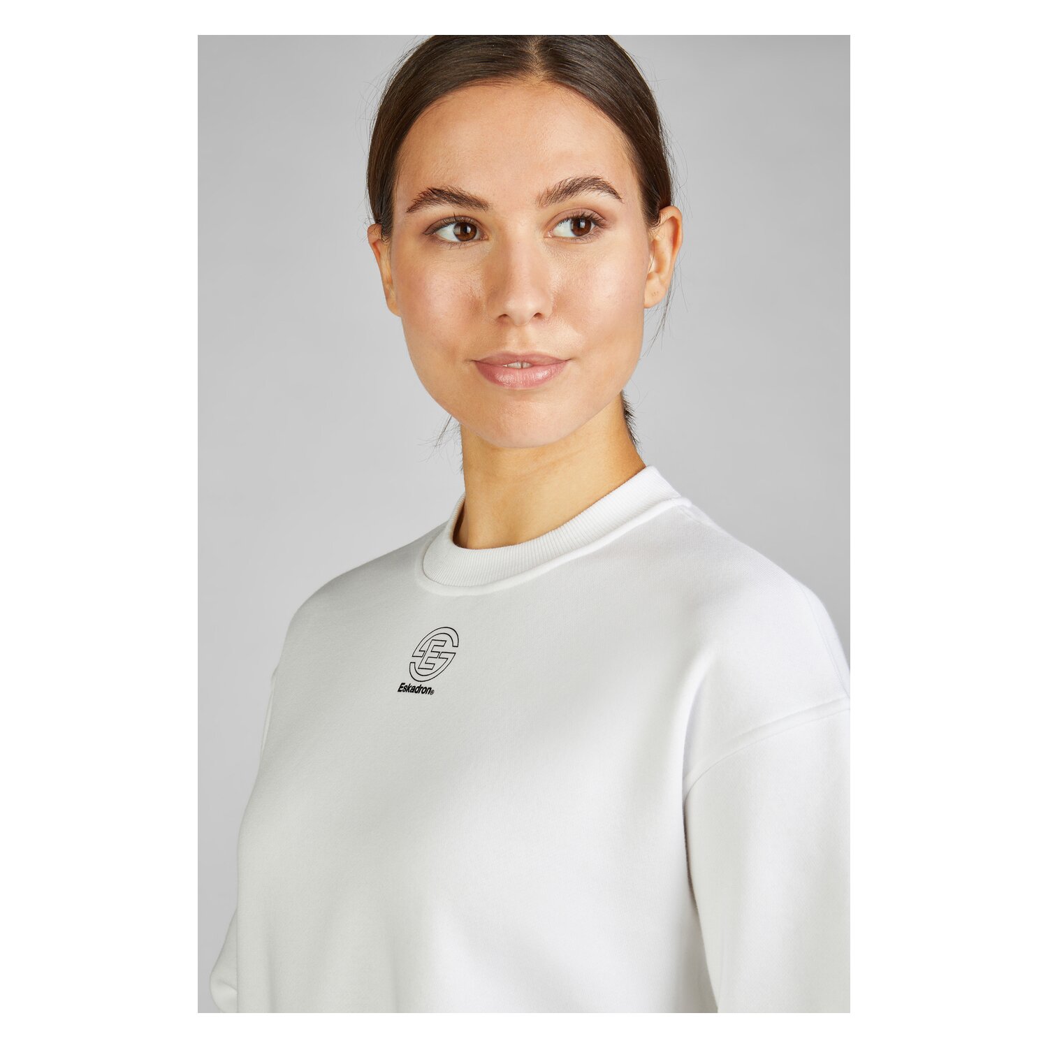 ESKADRON Dynamic Sweatshirt Oversized  - white