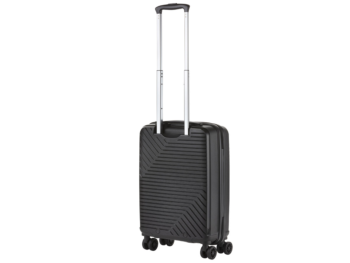 CarryOn Transport 55 cm handbagage koffer met USB - Black