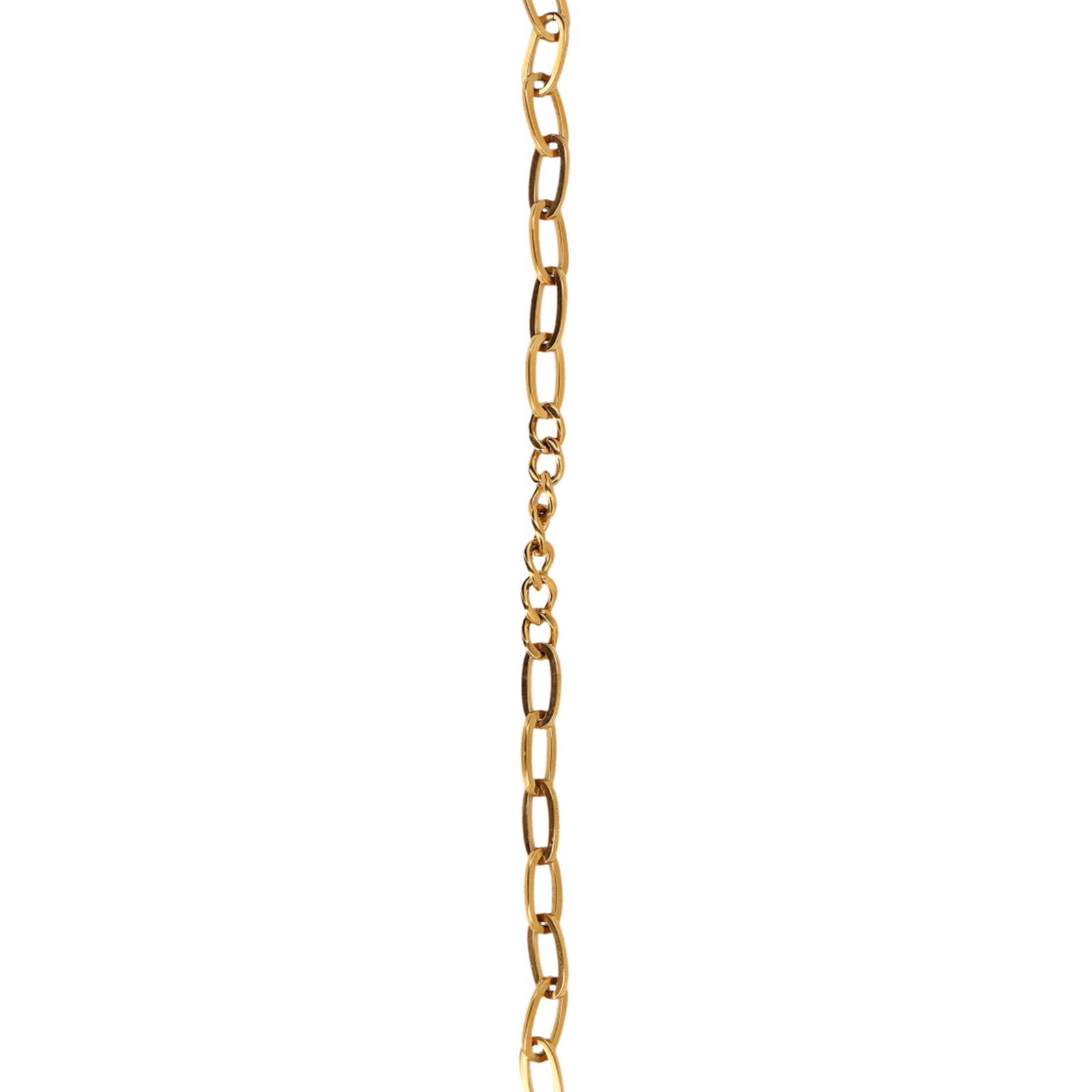 Gouden schakel armband
